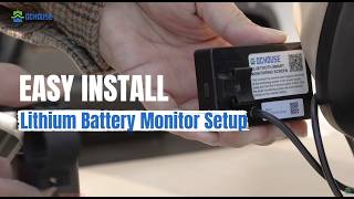 How to Install the Battery Monitor | 48V Golf Cart Lithium Battery Setup & Display Guide screenshot 5