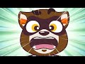 Beat the Raccoon | Talking Tom Heroes | Cartoons for Kids | WildBrain Superheroes