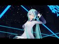 [MMD] never ender / YYB式初音ミク_10th 4K/60fps