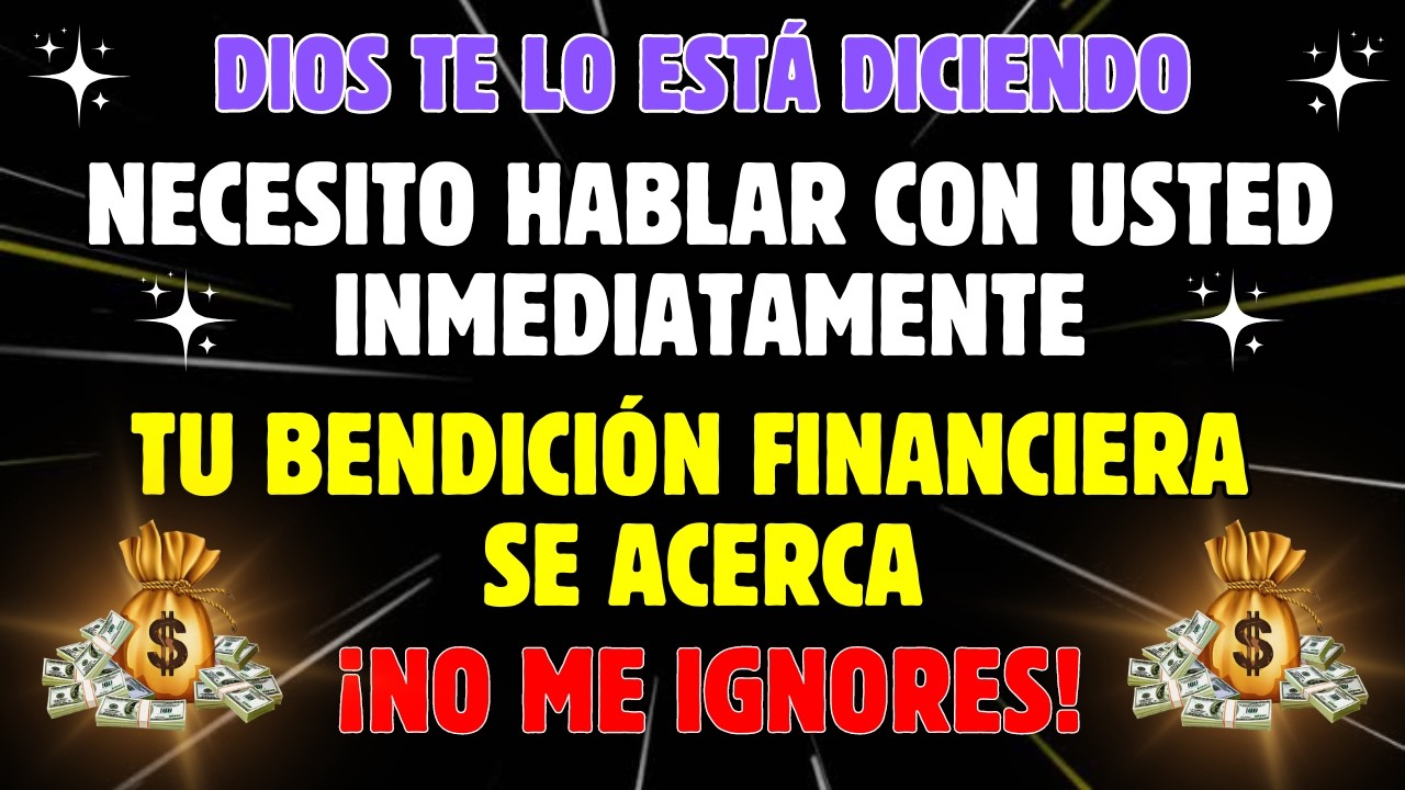💰 ¡EXCELENTE NOTICIA! TU MILAGRO FINANCIERO SE ACERCA...