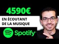 GAGNER DE L’ARGENT AVEC SPOTIFY EN 2021 (ARGENT PAYPAL FACILE)