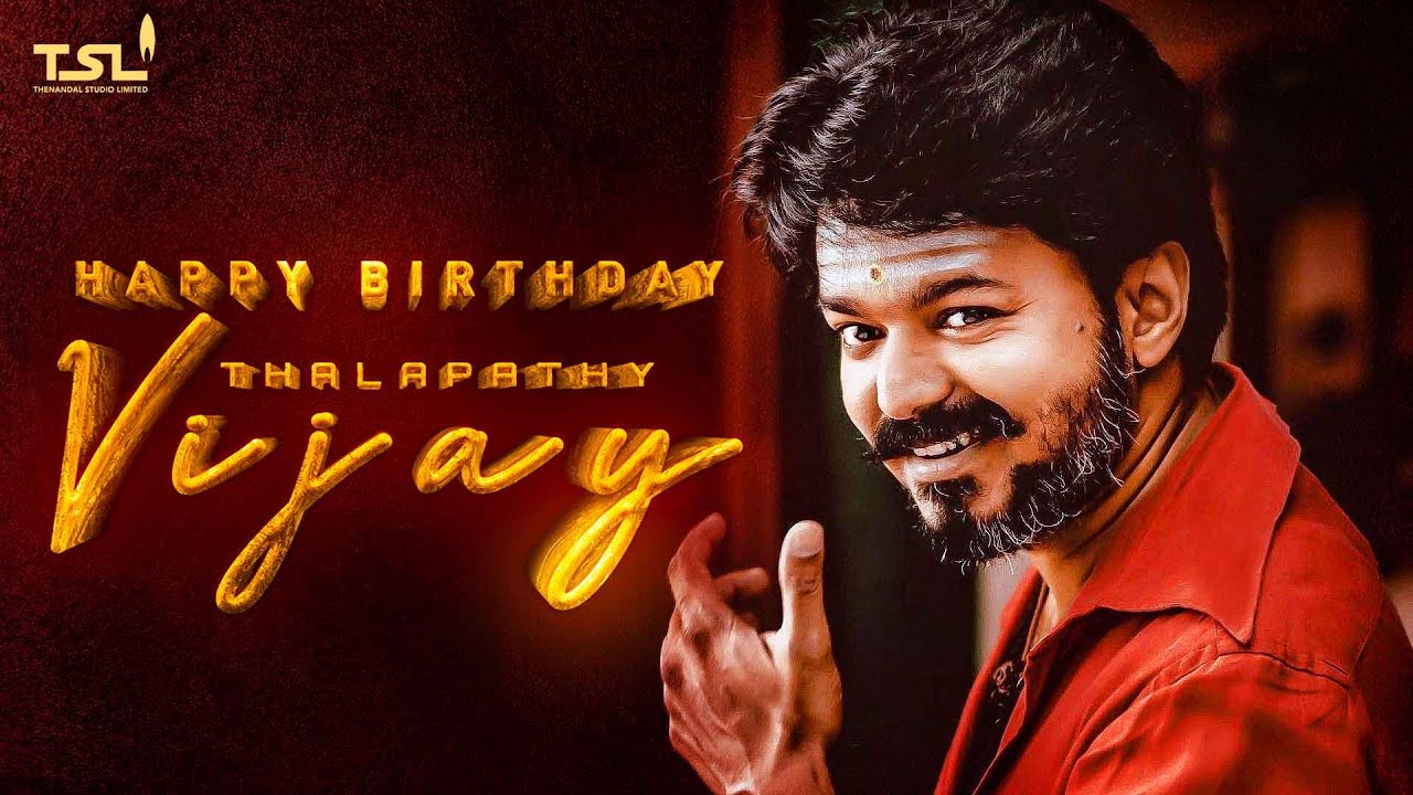 Thalapathy Vijay Birthday Special Mashup | Happy Birthday ...