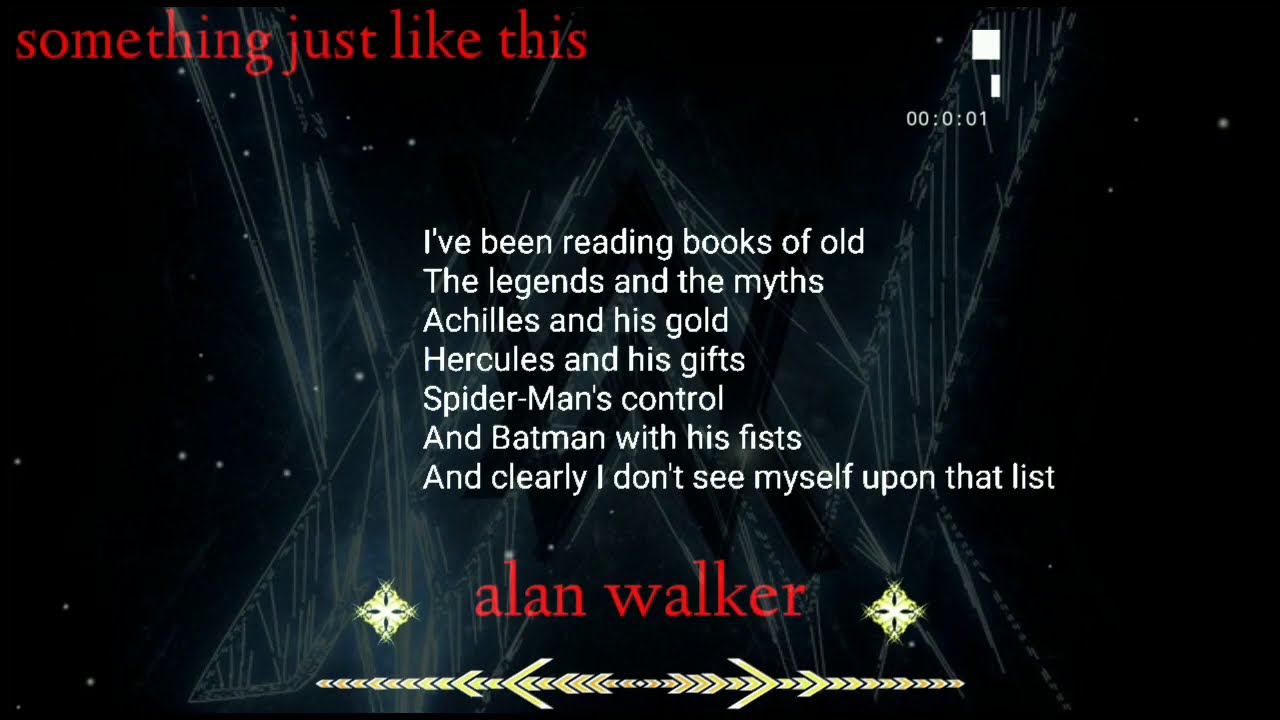 Alan Walker I Want Something Just Like This Lyrics Youtube