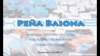 Video thumbnail of "La Pena Baiona - l'hymne officiel de l'Aviron Bayonnais Rugby (avec paroles)"