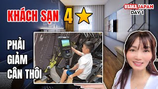 Hành Trình Từ Tokyo Đến Osaka - Giá Thuê Khách Sạn 4 | Đại Ca Và Jayden Đã Có Chỗ Tập Gym Và Giặt Đồ