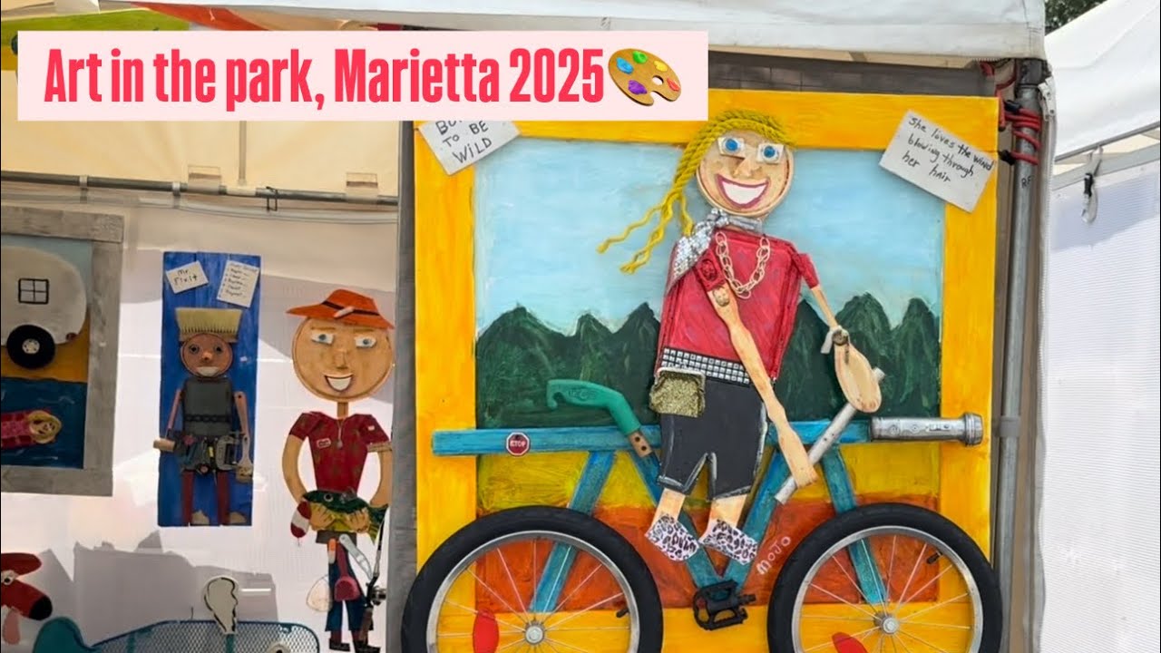 Marietta Square Art Festival 2025 🎨 | Labor Day Weekend Fun!