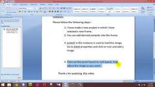 How you can insert a background image (wallpaper) to a desktop application in netbeans Java