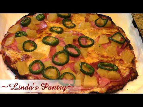 ~Low Carb Pizza Made With Spaghetti Squash & Linda' Pantry~