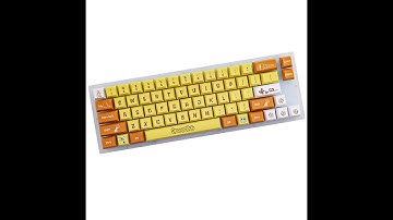 Akko SpongeBob Keycaps JDA Profile Keycap for Mechanical Keyboard Cartoon Cat 138 Key