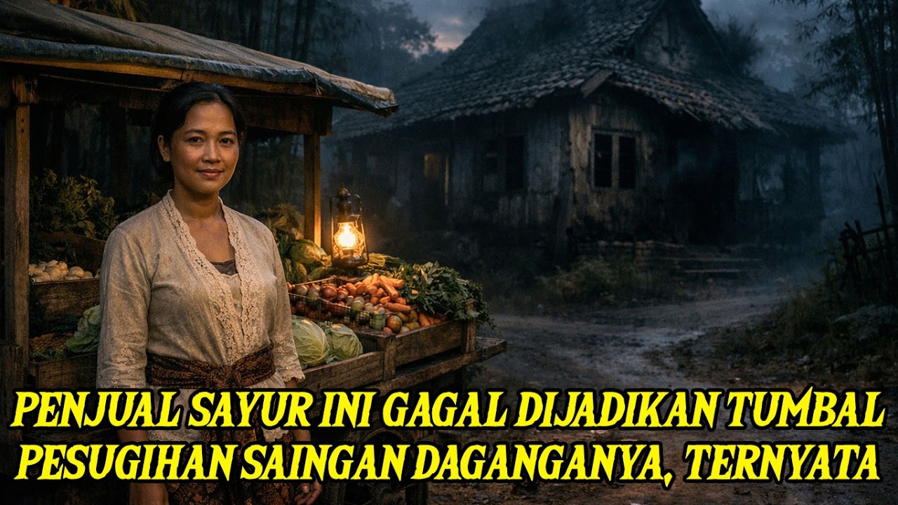 VIRAL! PENJUAL SAYUR INI GAGAL DIJADIKAN TUMBAL PESUGIHAN SAINGAN DAGANGANYA, TERNYATA..