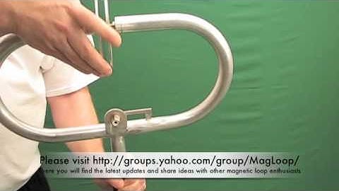 Ultra Small VHF Low 6 through 10 meter magnetic loop handheld