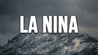 Video thumbnail of "Sech - La Niña (Lyrics / Letra)"