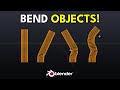 How to Bend Objects in Blender | Deform An Object