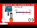 Cómo utilizar un sensor de humedad de suelo con Arduino | 🪴 Sistema de riego