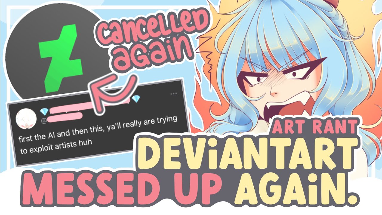 DeviantArt Cancelled AGAIN Over New Adoptables Feature || SPEEDPAINT