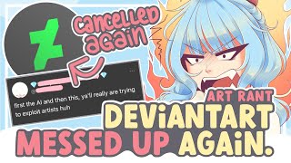 DeviantArt Cancelled AGAIN Over New Adoptables Feature || SPEEDPAINT + COMMENTARY