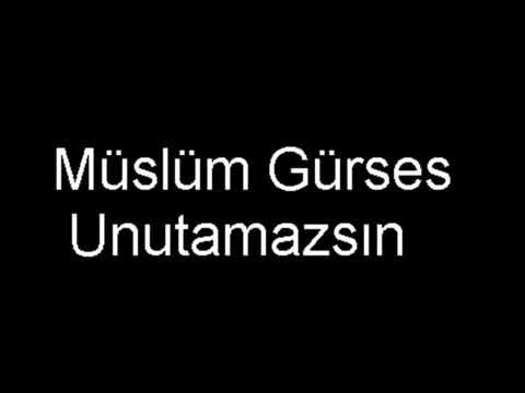 Müslüm Gürses - unutamazsın (official video)