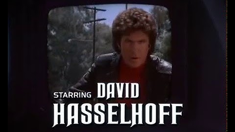 El Coche Fantástico intro en Español