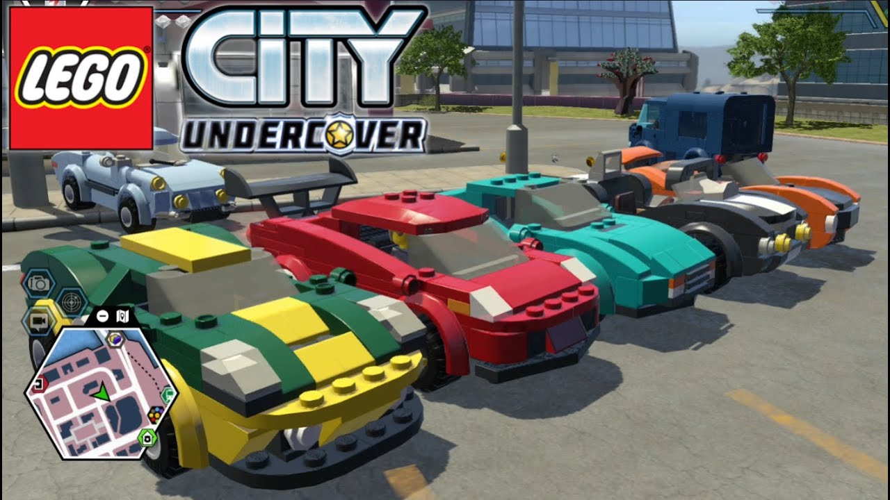 【レゴシティアンダーカバー】全てのスポーツカーをアンロックした