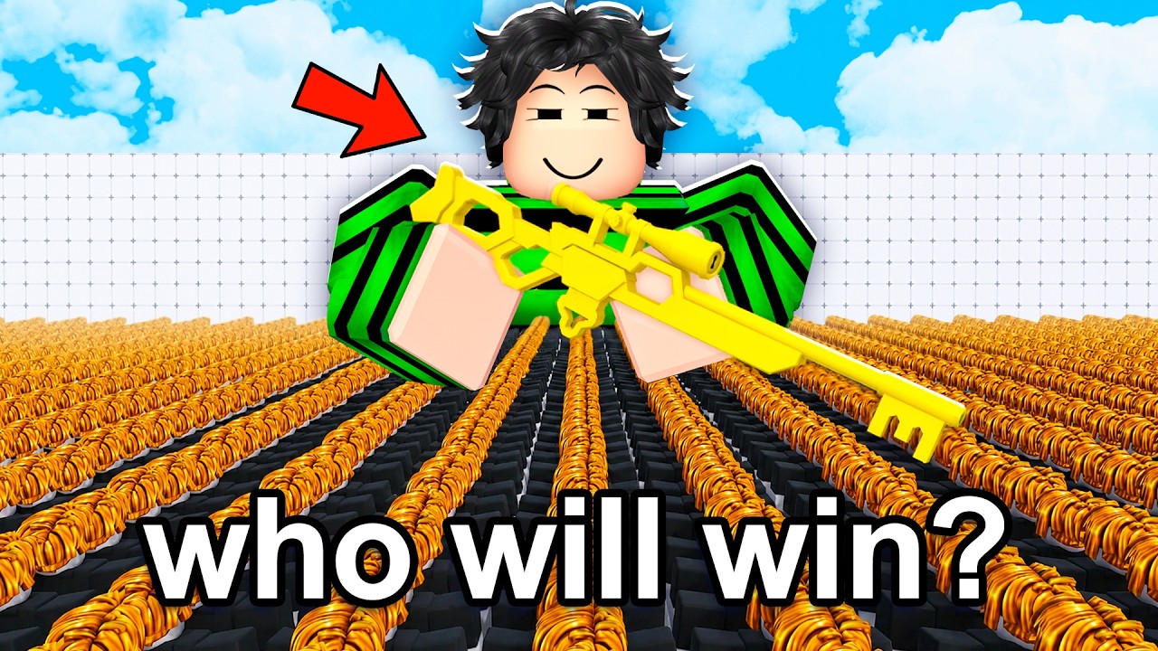 Can 100 Noobs Beat Rivals Best Player?