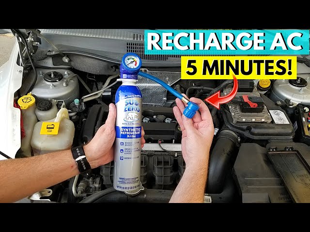 How to Recharge Your Car's Air Conditioning in 15 Minutes