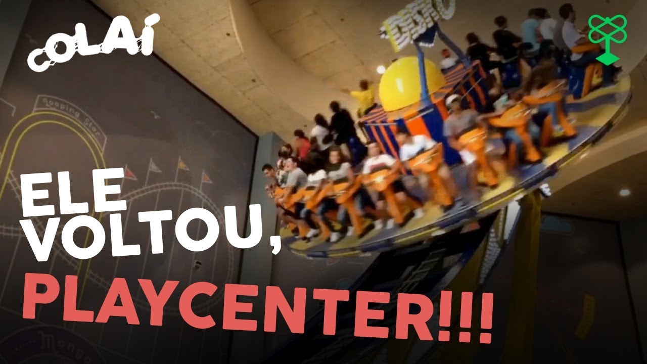 O Playcenter voltou e fomos conhecer o novo parque de diversões