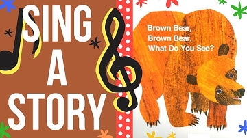 Brown Bear Song | Sing Along Song Music for Kids | Sing a Story with Bri Reads
