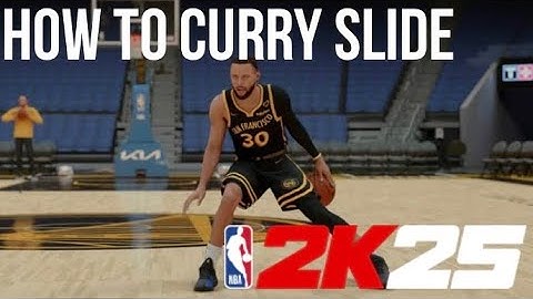 How to CURRY SLIDE in NBA2K25