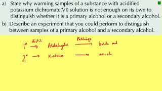 Tests for functional groups
