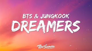 BTS Jung Kook - Dreamers (Lyrics) World Cup Song 2022 Resimi