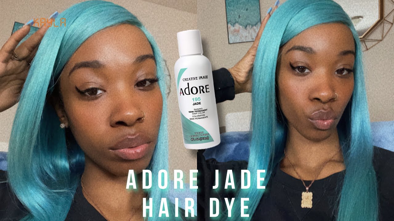 Adore Midnight Blue Hair Dye Before and After - wide 10