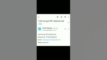 TCS IRC Mail not Received TCS Ninja & TCS NQT | step by step test process questions error #shorts