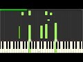 When She Loved Me - Sarah McLachlan (Toy Story 2) - Piano Tutorial (Synthesia)