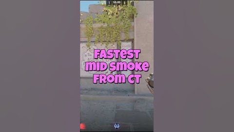 ANUBIS FASTEST MID SMOKE FROM CT #cs2 #csgo #counterstrike #anubis #cs2clips