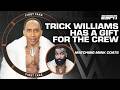 Trick Williams gifts Stephen A. and Perk their own mink coat 🥶 | First Take