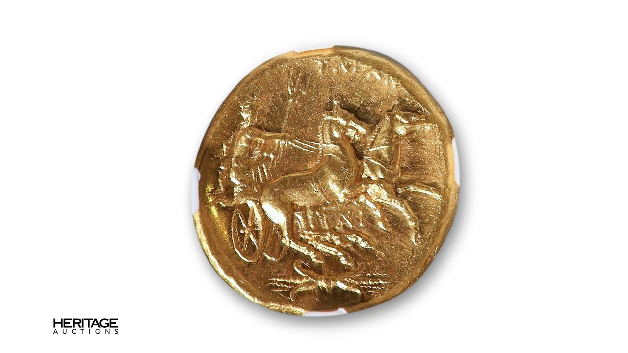 Ancients: CALABRIA. Tarentum. Time of Pyrrhus of Epirus (ca. | Lot #31001 |  Heritage Auctions