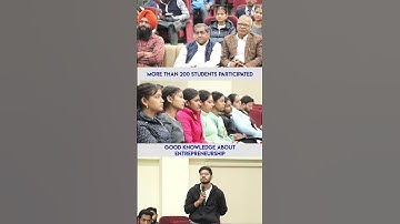 Entrepreneurship Development Program #shorts #shortvideo #youtube #ashortaday #youtubeshorts #gna