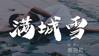 滿城雪 - 蔡翊昇『我提酒一壺 游龍劍一口』【動態歌詞Lyrics】
