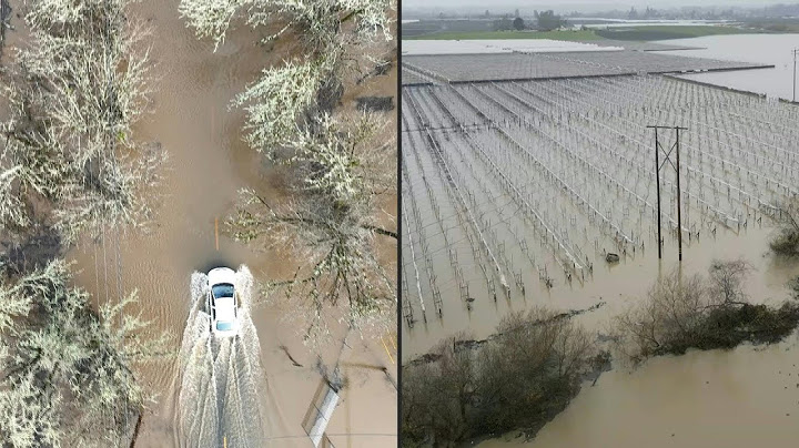 Alertas por inundaciones en California | AFP