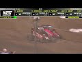 USAC NOS Energy Drink National Midget Highlights | BC39 | IMS Dirt Track | 8/19/2021