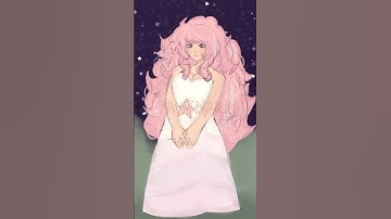 Rose quartz! #art #drawing #ibispaintx #stevenuniverse #rosequartz #pearl