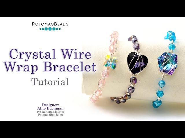 How to Make Wire Wrapped Bracelets - Clumsy Crafter