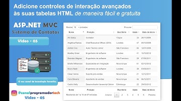 ASP.Net MVC - C# - Sistema de Cadastro de Contatos - Video - 05 Criando Paginação / Filtro de Busca