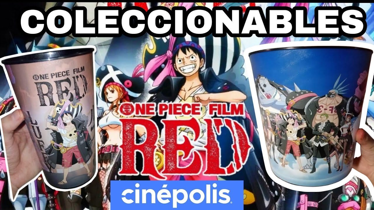 COLECCIONABLES CIN POLIS ONE PIECE FILM RED YouTube