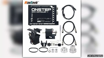 Maxgeek V5 EQ3D Pro Onstep EQ3D Equatorial Mount V5 GOTO Upgrade Kit Biaxial Tracking Astronomical
