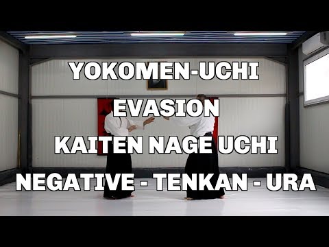 Yokomen-Uchi, Evasion, Kaiten