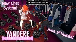 I Can't Use This One!! | Yandere Simulator | Interactive Chat Update