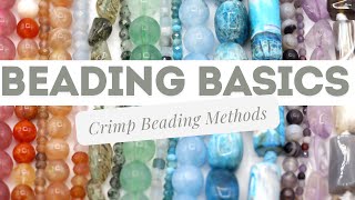 Beading Basics: Using Tigertail & Crimp Beads