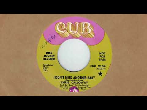 Chris Calloway - I Don't Need Another Baby