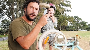 HOW TO TEACH A KID TO RIDE A BIKE